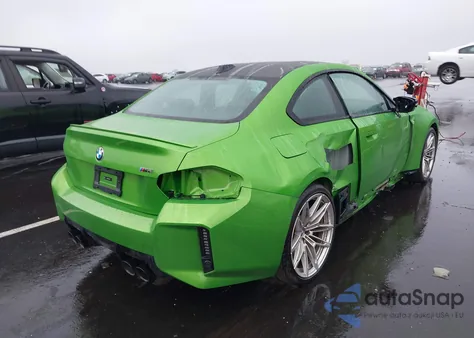 2025 BMW M2 из США, поврежденный, VIN 3MF23DM00S8F32047